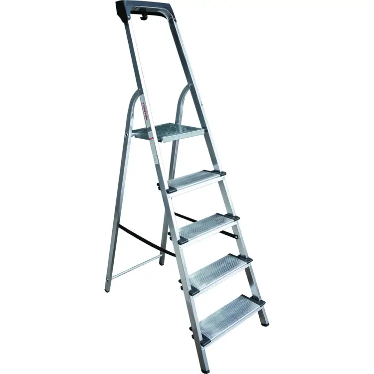 Алюминиевая стремянка с органайзером Новая Высота 1118105 Алюминиевая стремянка с органайзером Новая Высота 1118105