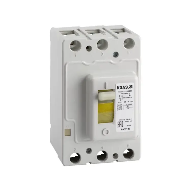 Выключатель автоматический КЭАЗ 100А 1250Im ВА57-35-340010 УХЛ3 690В AC 108575