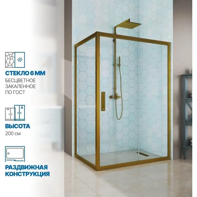 Душевой уголок GuteWetter gwmpkb019r 4698031189779