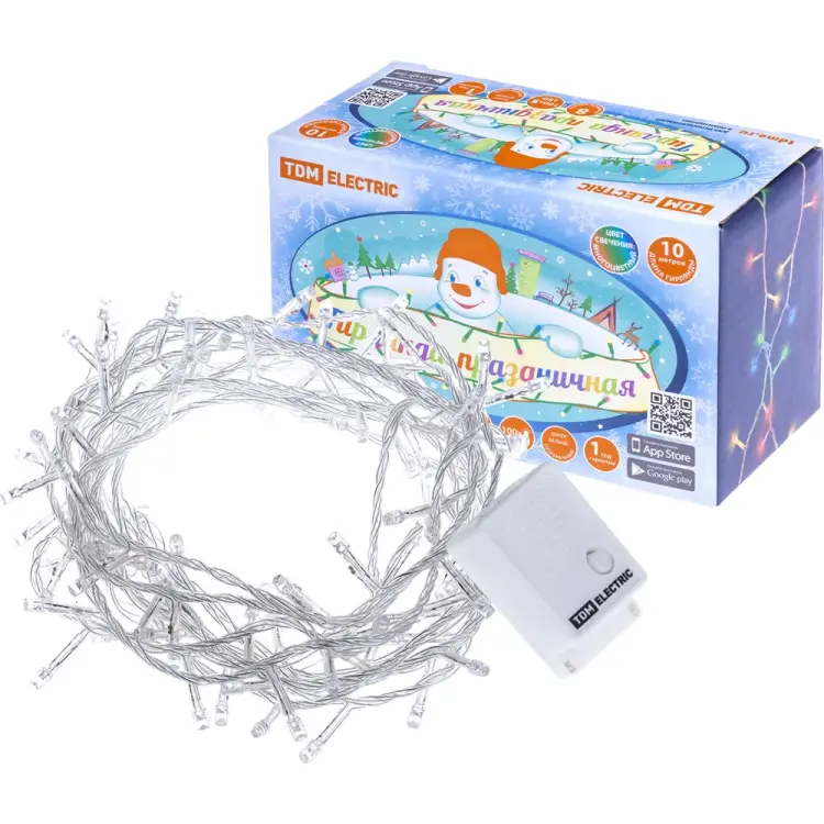 Светодиодная гирлянда TDM ELECTRIC СГ100M10 SQ0361-0037