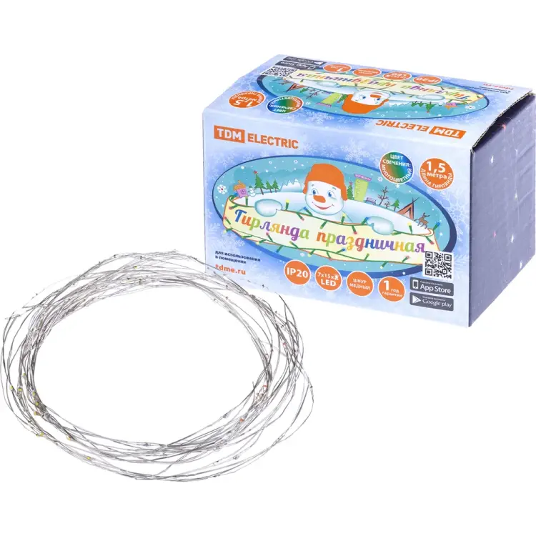 Светодиодная гирлянда TDM ELECTRIC Роса 105 SQ0361-0061