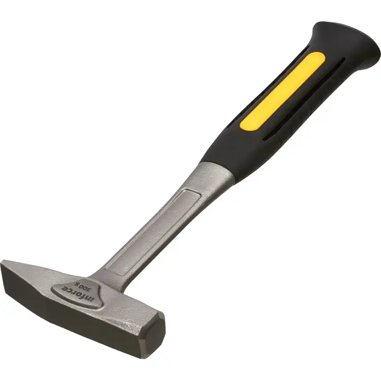Цельнокованный слесарный молоток Inforce 06-16-12