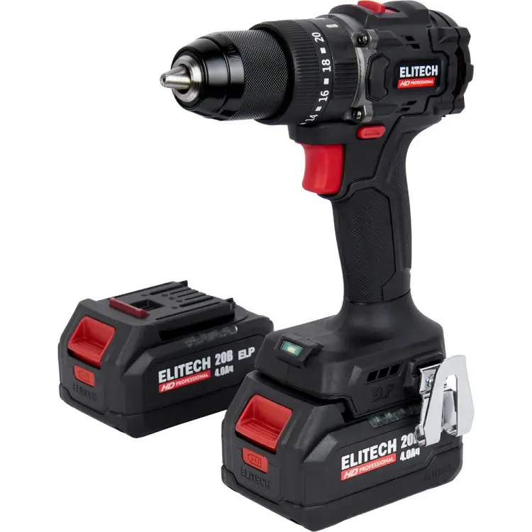 Аккумуляторная дрель Elitech CD 20ISL2