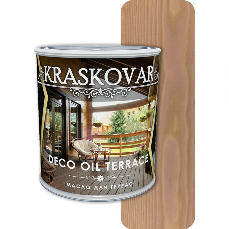 Масло для террас Kraskovar Deco Oil Terrace