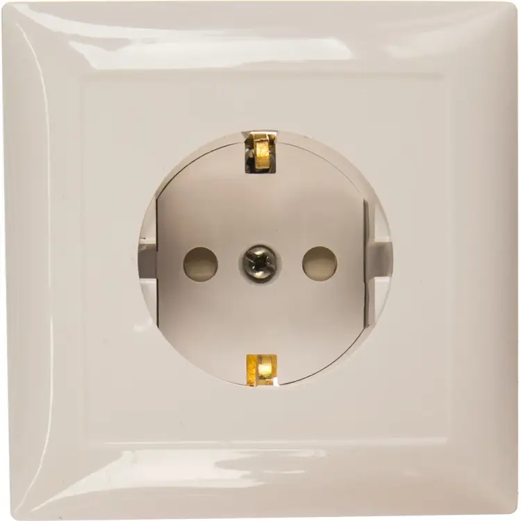 Одноместная розетка Кунцево-Электро СЕЛЕНА РС16-400 8121