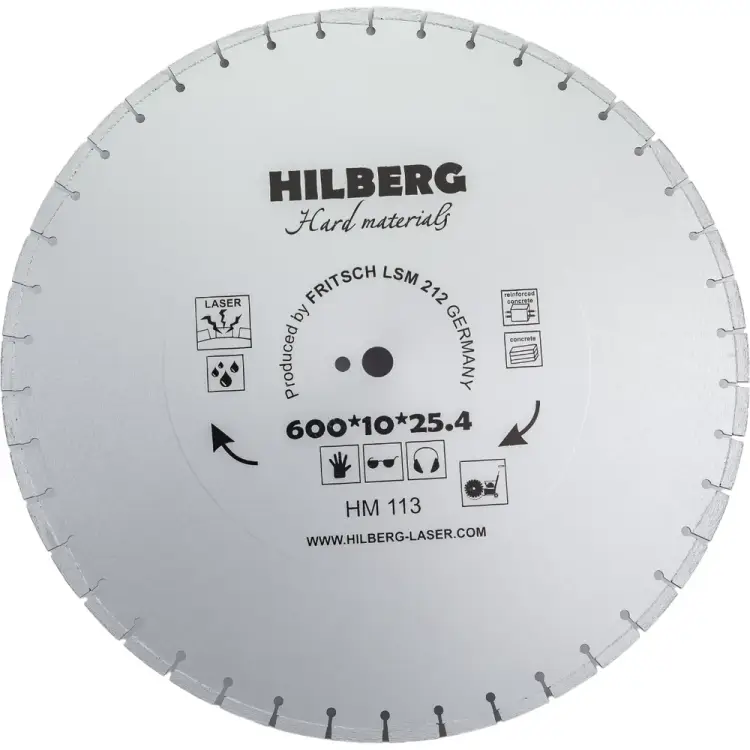 Отрезной алмазный диск Hilberg Hilberg Hard Materials HM113 Отрезной алмазный диск Hilberg Hilberg Hard Materials HM113