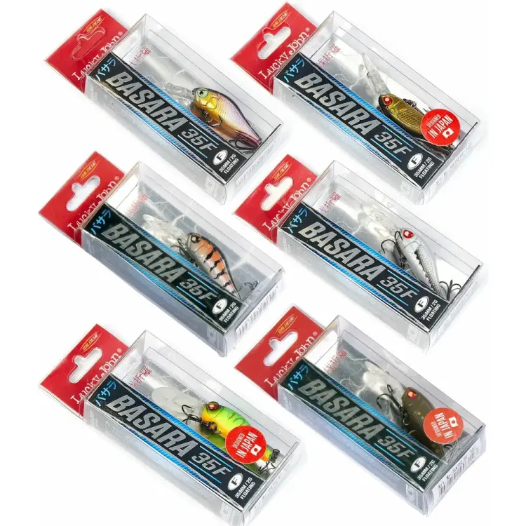 Плавающие воблеры Lucky John Pro Series BASARA LBF VP-016SET