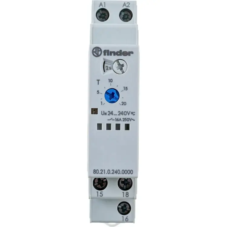 Модульное реле времени Finder 802102400000