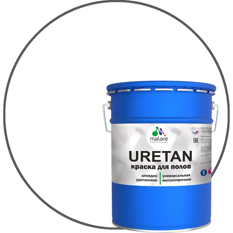 Краска для пола MALARE URETAN 2015227118184 Краска для пола MALARE URETAN 2015227118184