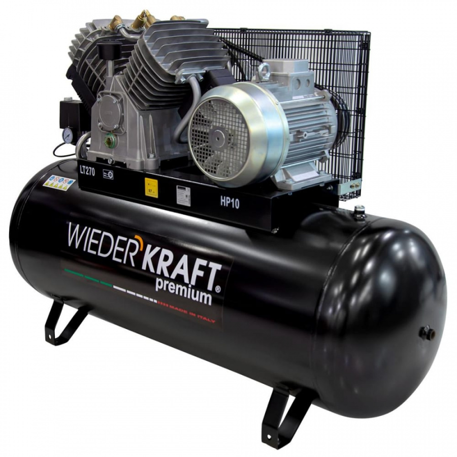 Четырехпоршневой воздушный компрессор WIEDERKRAFT WDK-92712