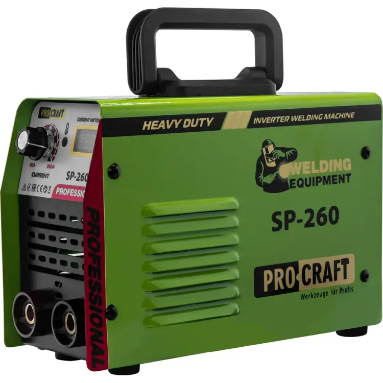 Инверторный сварочный аппарат PROCRAFT SP260 Инверторный сварочный аппарат PROCRAFT SP260