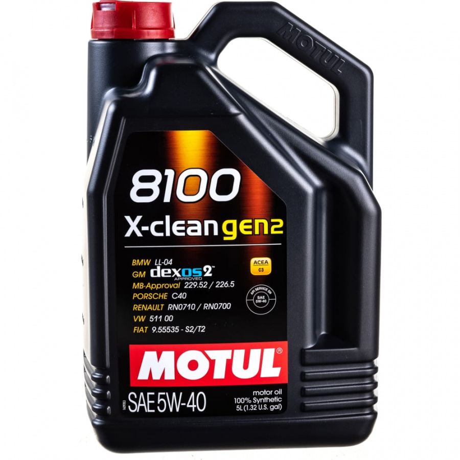 Моторное масло MOTUL 8100 X-clean GEN2 5W40