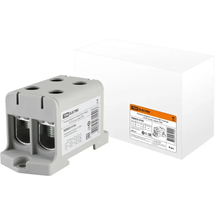 Вводная силовая клемма TDM ELECTRIC КВС SQ0833-0104