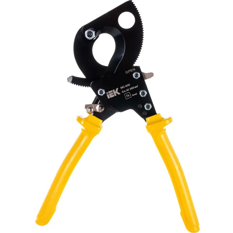 Секторные ножницы для резки неброниронированного кабеля IEK НС-240 TLK10-240