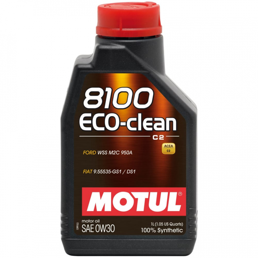 Синтетическое масло MOTUL 8100 ECO-clean 0W30