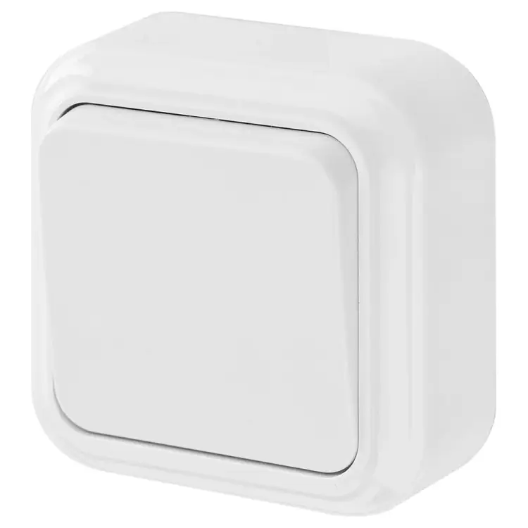 Одноклавишный выключатель BYLECTRICA ПРАЛЕСКА А16-131