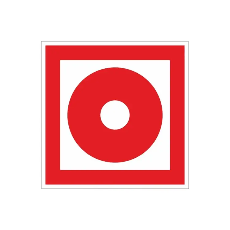 Знак TDM ELECTRIC Кнопка включения средств пожарной автоматики SQ0817-0090