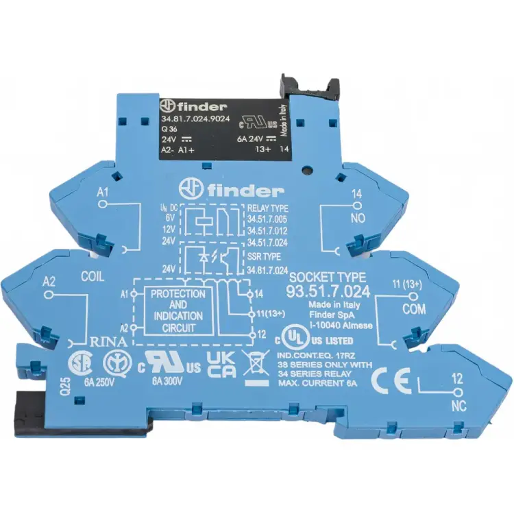 Твердотельный интерфейсный модуль-реле Finder 389170249024
