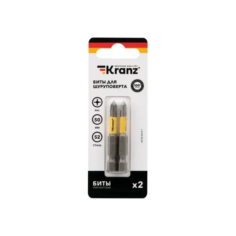 Бита для шуруповерта KRANZ KR-92-0413-1 Бита для шуруповерта KRANZ KR-92-0413-1