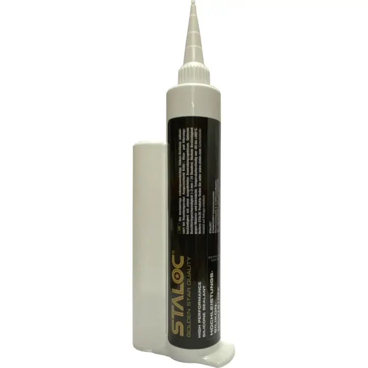 Силиконовый маслостойкий нейтральный герметик STALOC high performance silicone sealant SIBK80