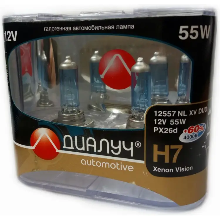 Лампы Диалуч Night Light Xenon Vision X6118744 Лампы Диалуч Night Light Xenon Vision X6118744