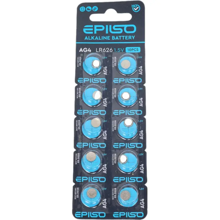 Щелочные/алкалиновые элементы питания Epilso EPB-AG04-10BC