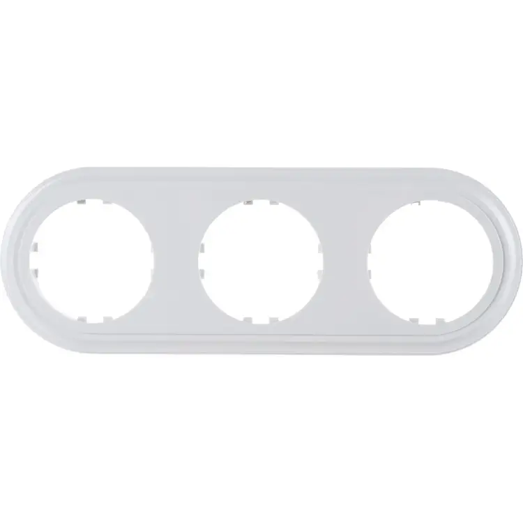 Круглая трехпостовая рамка LK Studio LK Vintage-Classic 88930четырех1