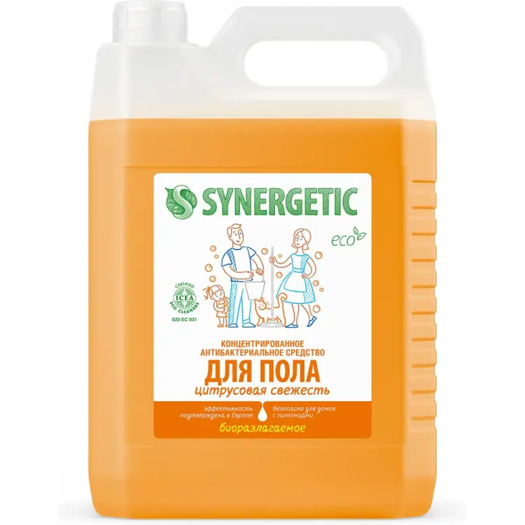 Средство для мытья пола и поверхностей SYNERGETIC 101520