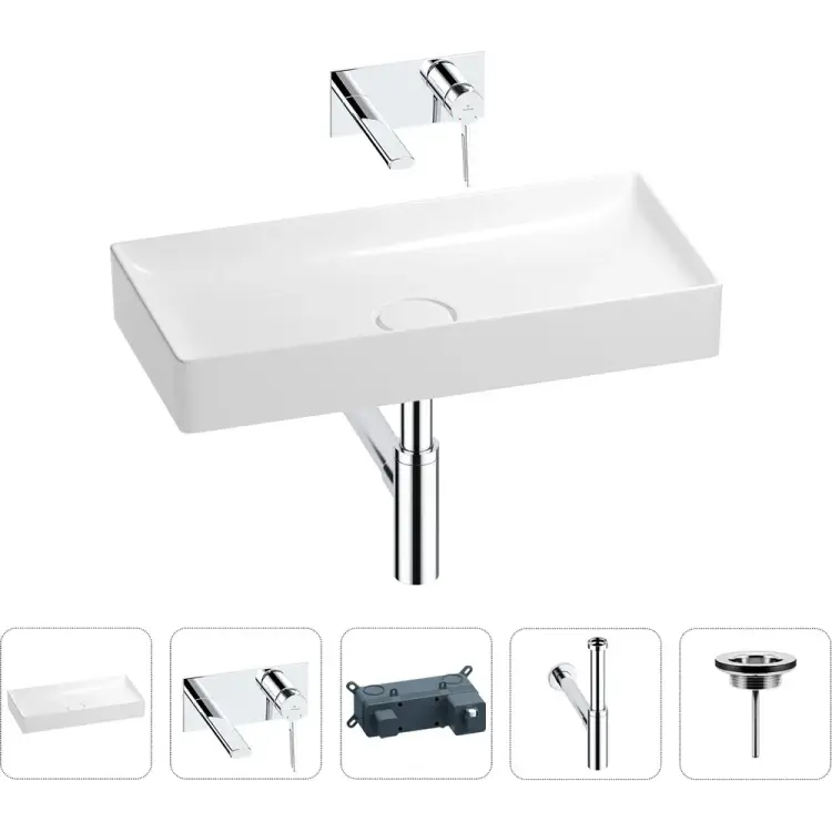 Раковина для ванной Wellsee Pure BY 201002776