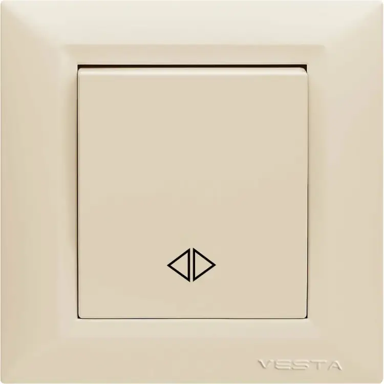 Реверсивный промежуточный выключатель Vesta Electric Roma FVK010120MLK