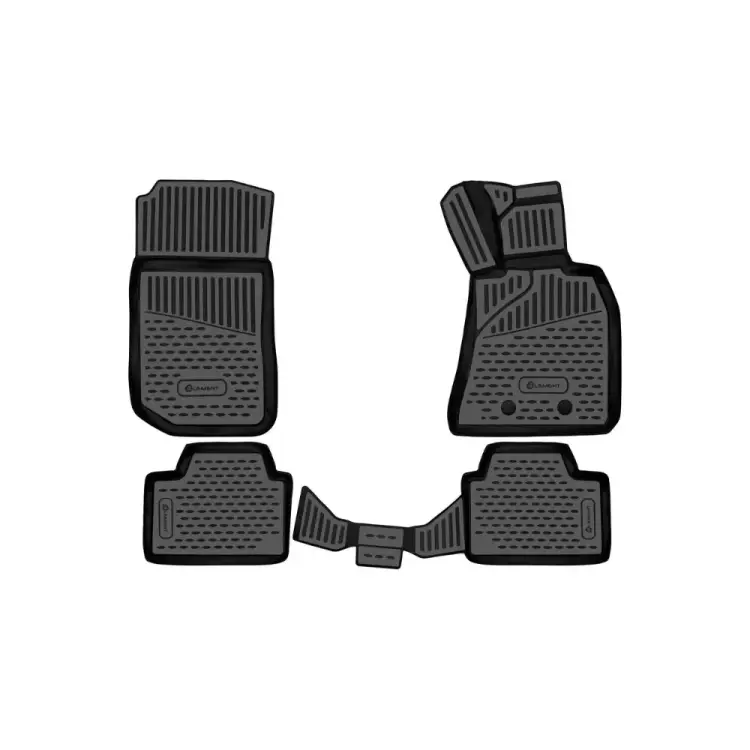 Коврики в салон 3d подходят для BMW Series 3, 2018-, П.Р. хетчбек, Австралия, ELEMENT ELEMENT3D02089210k