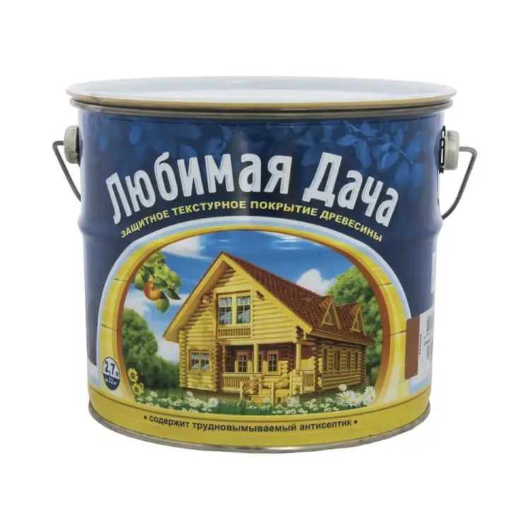 Защитно-декоративное покрытие для древесины ЛЮБИМАЯ ДАЧА Любимая Дача 35275