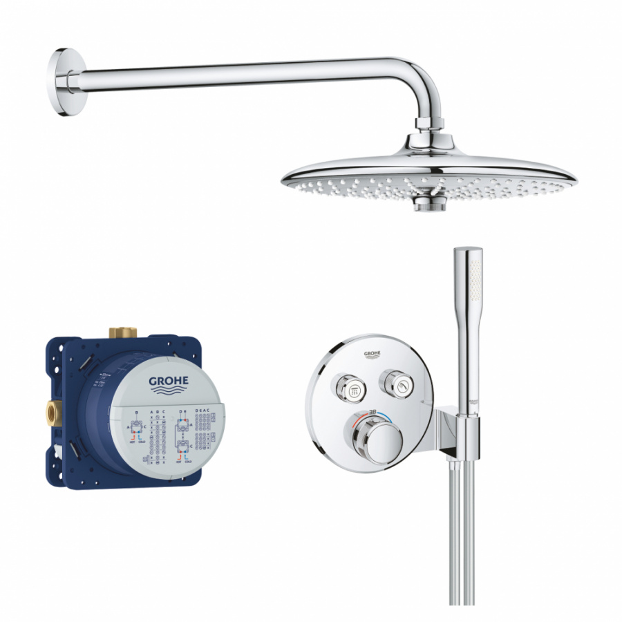 Набор для душа Grohe Grohtherm SmartControl