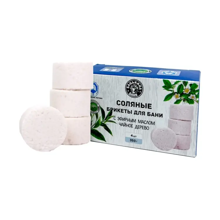 Соляные брикеты для бани Бацькина баня 23011 Соляные брикеты для бани Бацькина баня 23011