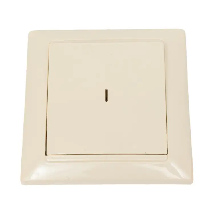 Одноклавишный выключатель BYLECTRICA СТИЛЬ С110-813 бежевый