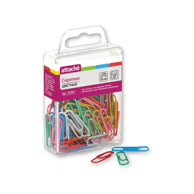 Скрепки Attache 55367