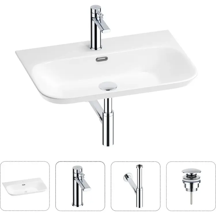 Раковина для ванной Wellsee Éclatant 2.0 201003786