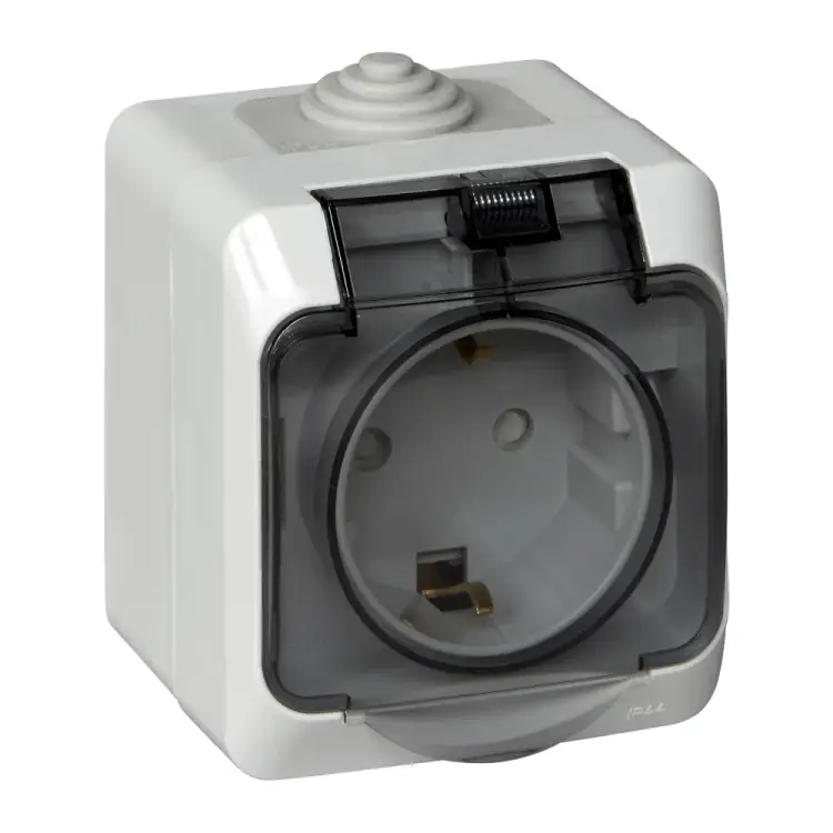 Одноместная розетка Systeme Electric Этюд PA16-044C