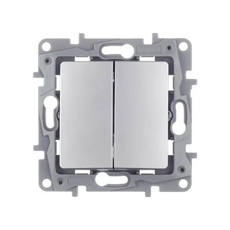 Двухклавишный переключатель Legrand Etika 672412 1066887