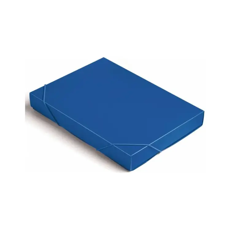 Папка-короб Бюрократ BA40/07BLUE 816206