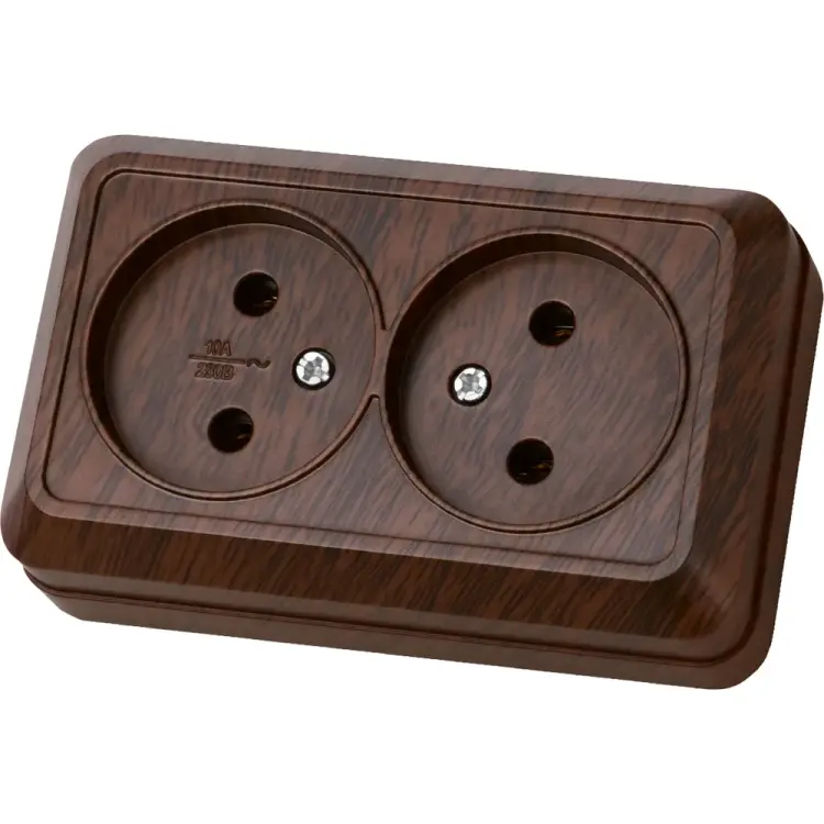 Двойная розетка TDM ELECTRIC Ладога SQ1801-0312