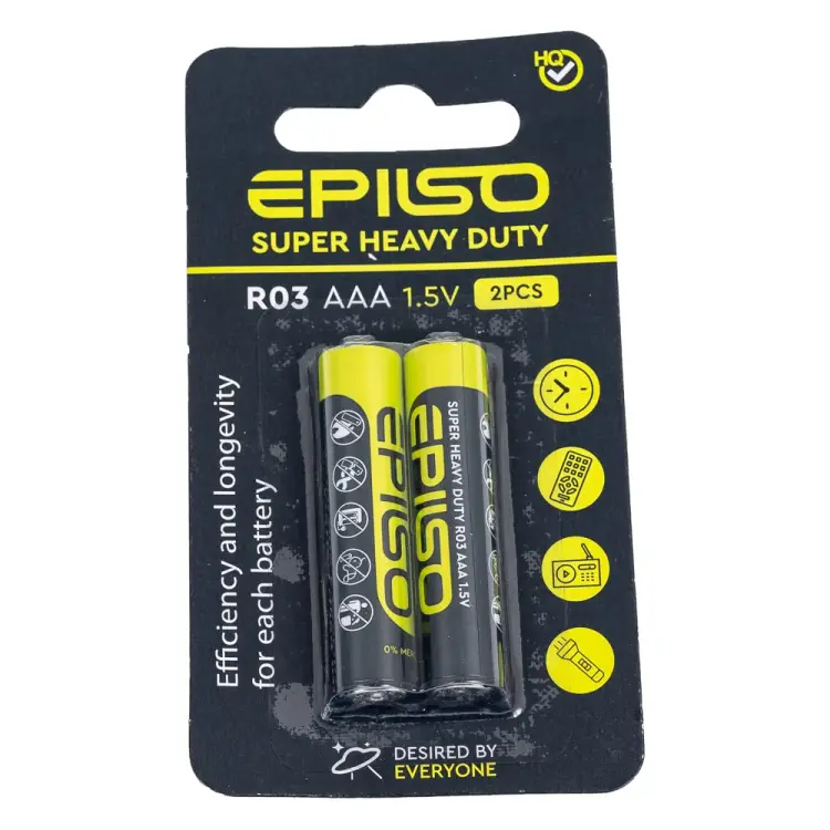 Солевой элемент питания Epilso EPB-R03-2SmB