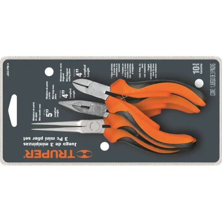 Набор плоскогубцев Truper JGO-PM-3 18215