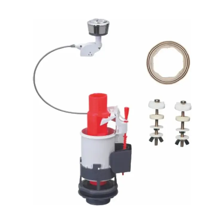 Двухрежимный тросиковый сливной механизм для бачка унитаза Wirquin MW2 10717562