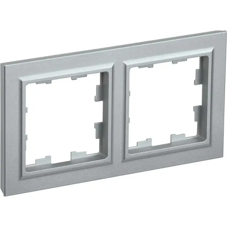 Двухместная рамка IEK Brite ру-2-бра BR-M22-K47