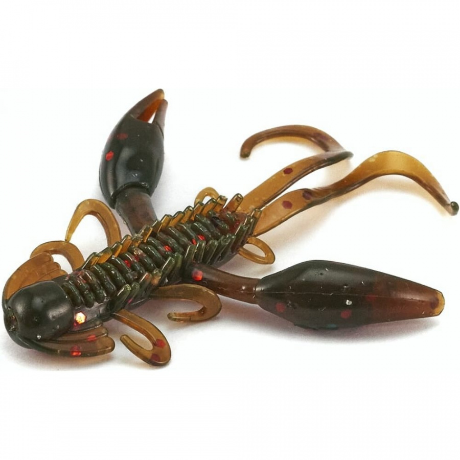 Съедобные искусственные твистеры Lucky John LJ Pro Series ROCK CRAW