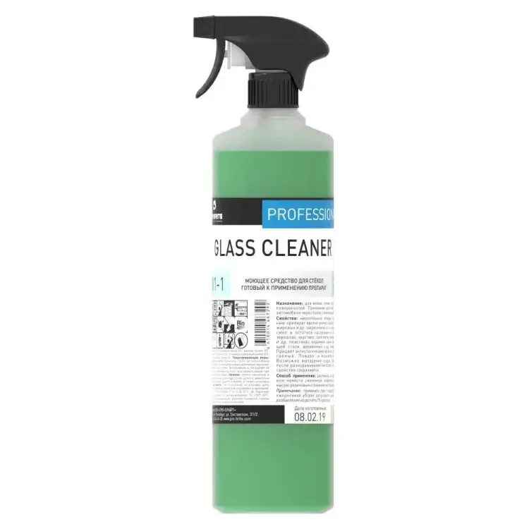 Универсальное средство для стекол и зеркал PRO-BRITE GLASS CLEANER 081-1
