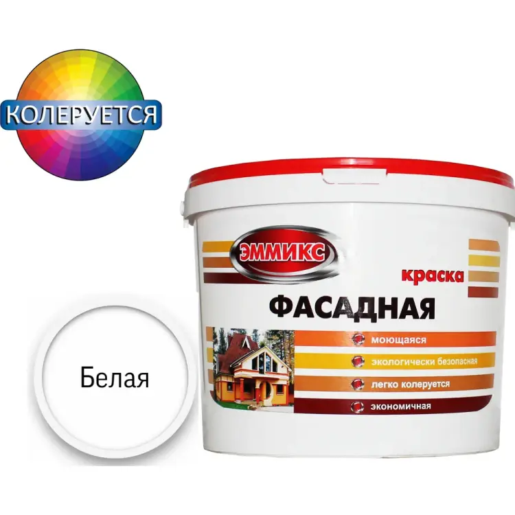 Фасадная краска Эммикс 4690417047277 Фасадная краска Эммикс 4690417047277