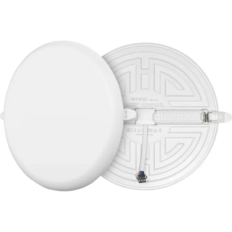 Светодиодная встраиваемая безрамочная панель Apeyron flp 06-111