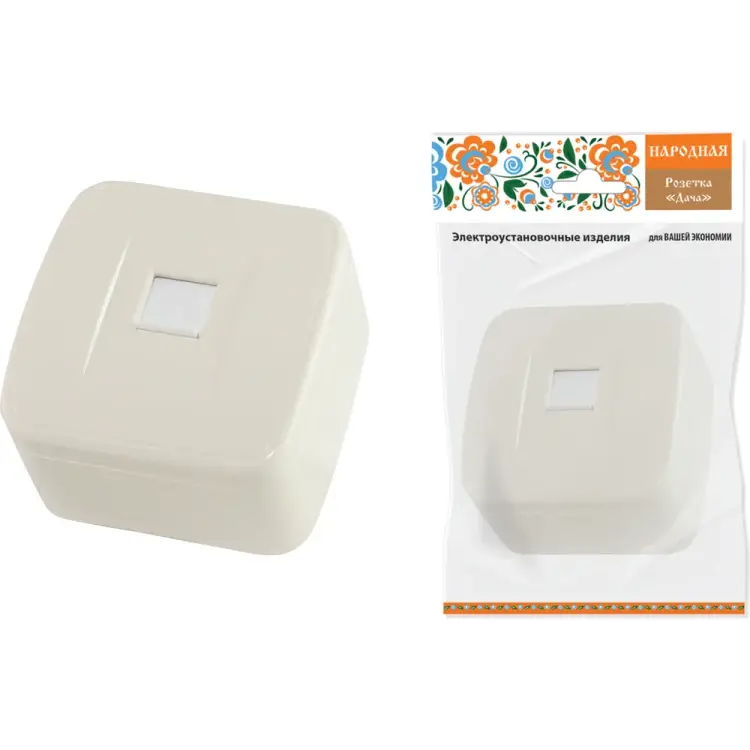 Розетка тф TDM ELECTRIC Дача Народная SQ1824-0025
